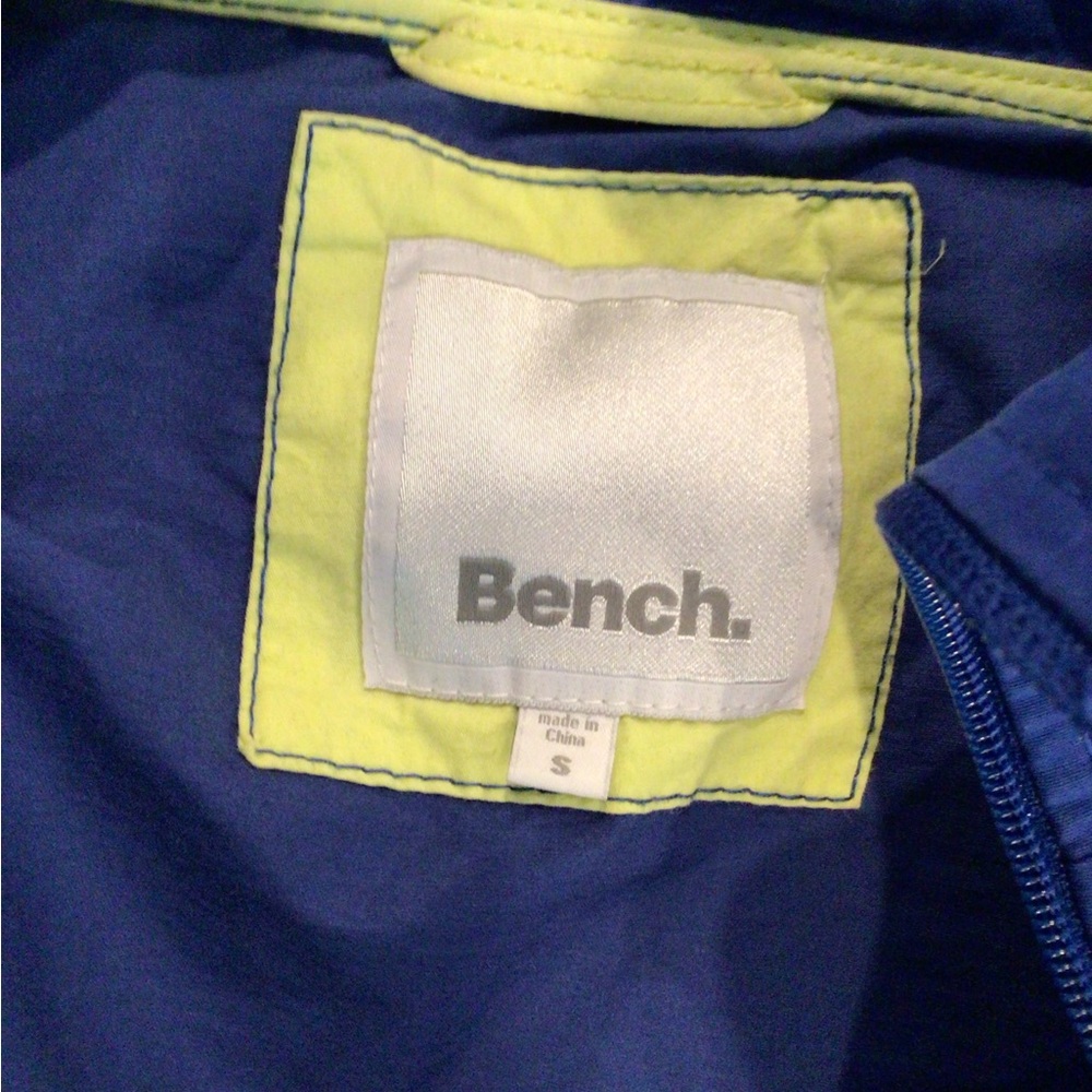 Bench Navy Jacket with Lime Highlights - Picture 7 of 8